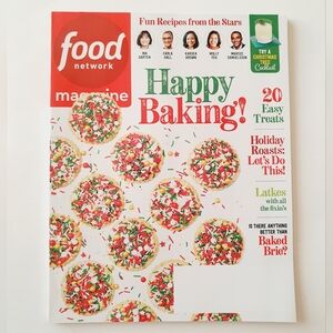 Food Network Magazine December, 2020 Happy Baking 20 Easy Treats Holiday Roasts